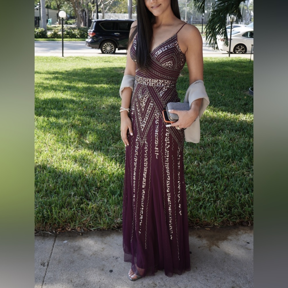 Gala Dress Burgundy